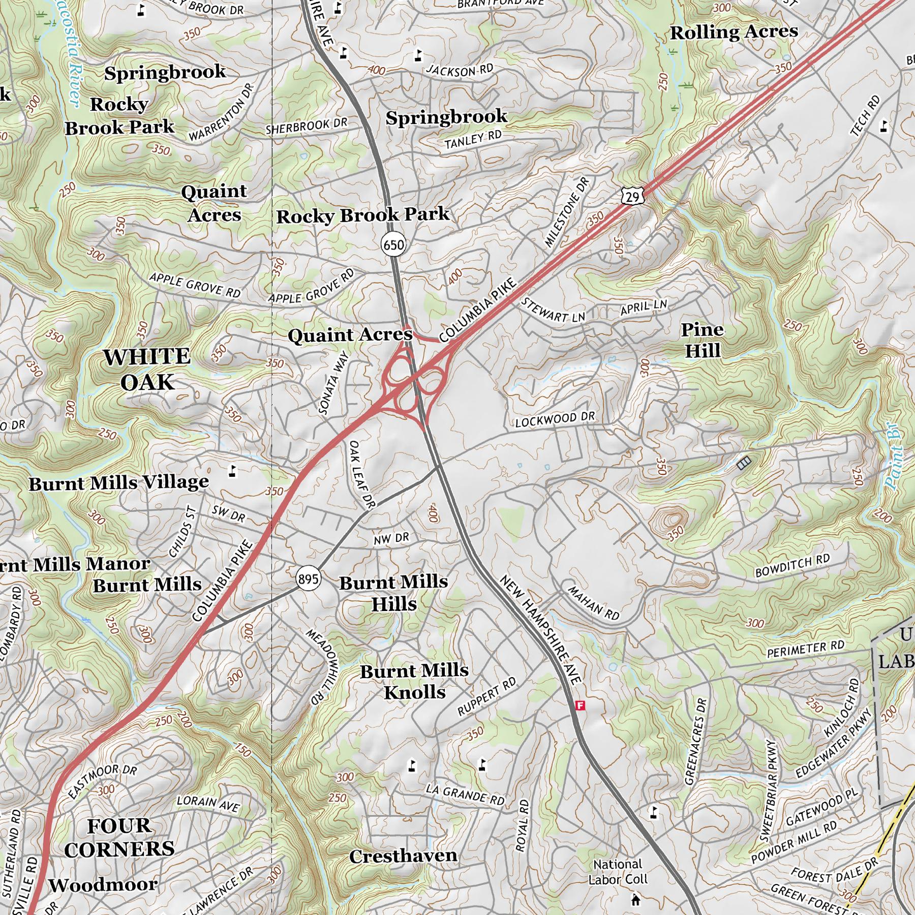 White Oak Map 2016